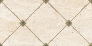 Декор Travertino «Золотой век» 250*500 (1*7) НКС