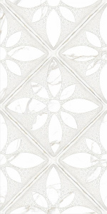 Alcazar Fresco ПО 300*600*9 Декорирован.белый (0,18*9=1,62*36) Березакерамика