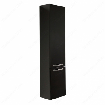 Ария М Шкаф-колонна подвесной черный глянец 1A124403AA950 Акватон фото в интернет-магазине Пиастрелла