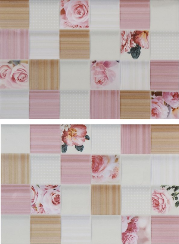 Романтика розовый низ 03 200*300 1с (0,06*24=1,44*64)  Шахтинск плитка