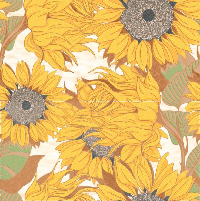 Солрос Декор-Панно 500*500 (из 2-х пл) (1*4) VINCHI