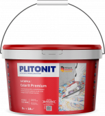Затирка Plitonit Colorit Premium белая 2кг (ведро)
