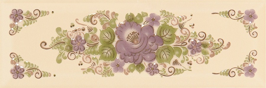 Gzhel decor 09 100*300 Gracia Ceramica