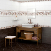 Керамическая плитка для ванной комнаты Симфония Vinchi