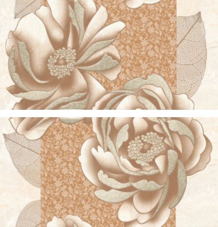 Травертин Каменный цветок Декор-колонна 500*500 (1ком=2шт) (1*4)VINCHI