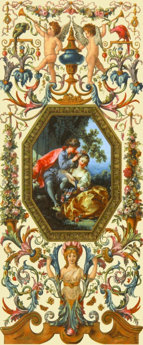 Triumph beige decor 02 Декор 250*600 (1*6) Gracia Ceramica