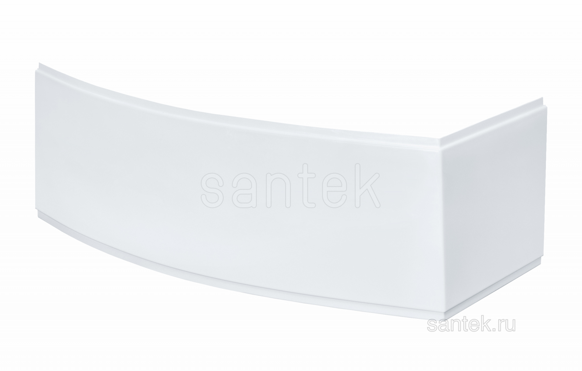 Майорка XL левая Экран д/ванны б/р 1600*950 Santek
