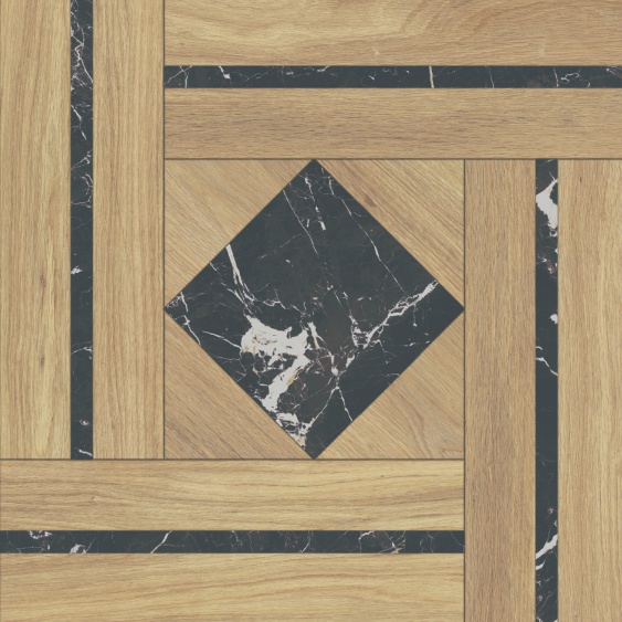 Charlie black PG 02 Керамогранит 600*600 (0,36*4=1.44*30) Gracia Ceram