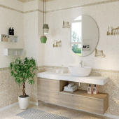 Керамическая плитка для ванной комнаты Пальмира Axima
