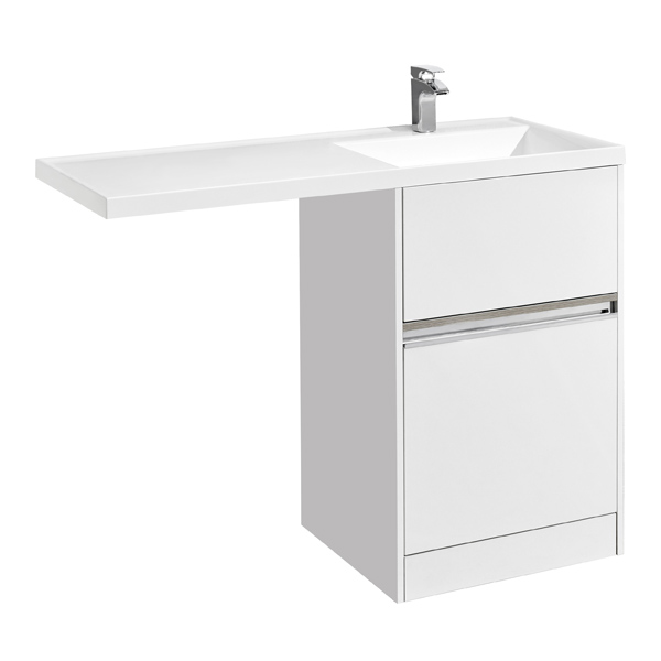 Лондри 60 Тумба-умывальник под с/машину