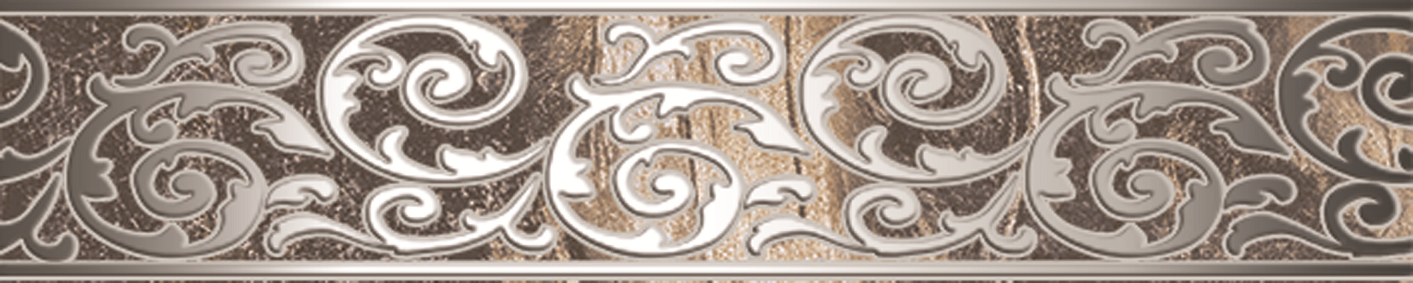 Элегия Бордюр 3 60*300 темный платина сортовой (1*30) ВКЗ (Волгоград)