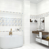 Керамическая плитка для ванной комнаты Океан Vinchi