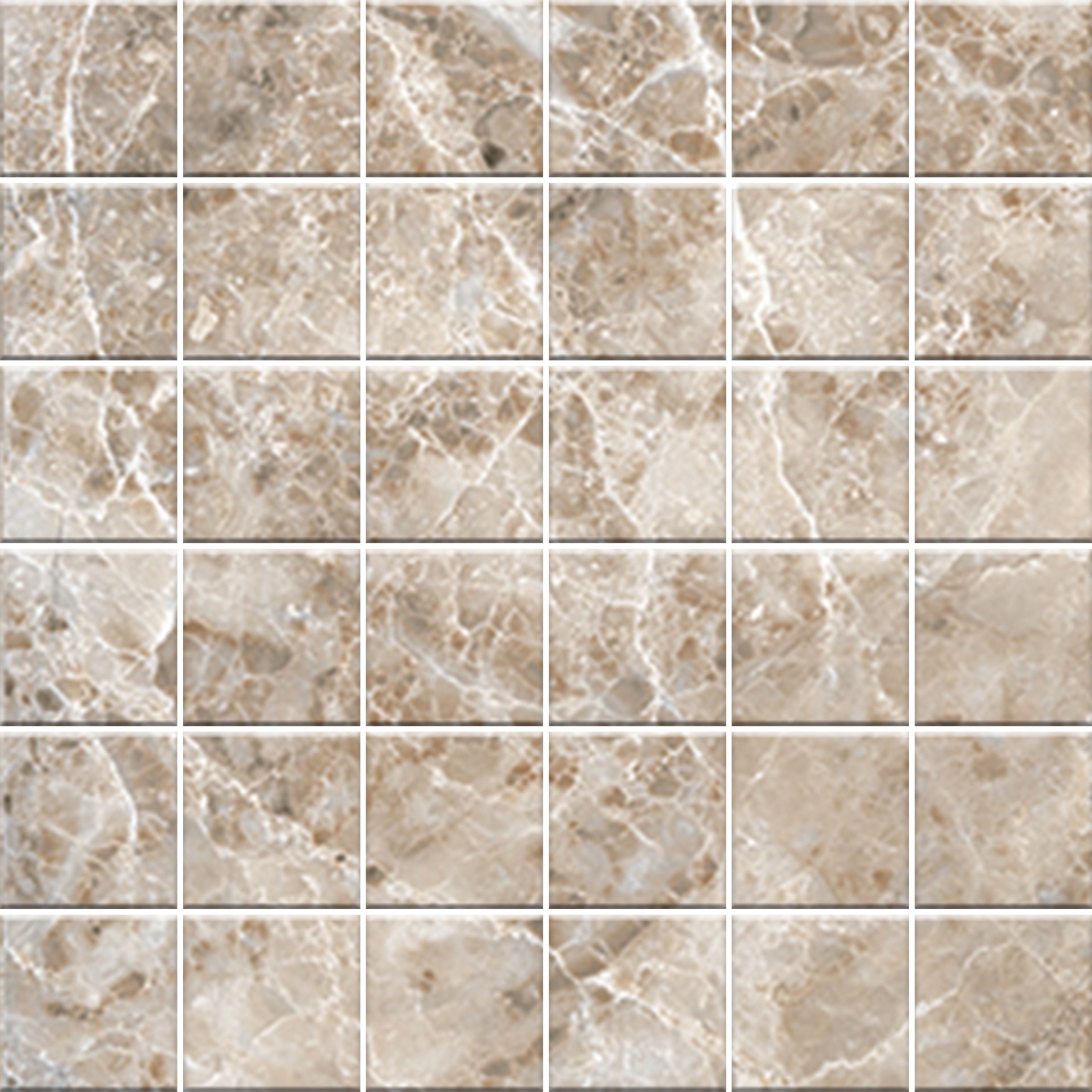 Аликанте 1 Мозаика 300*300 бежевый (1*10) НКС