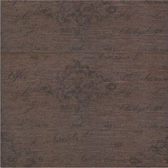 Пастораль 3П керамогранит 400*400 шоколад (0,16*11*48) Керамин