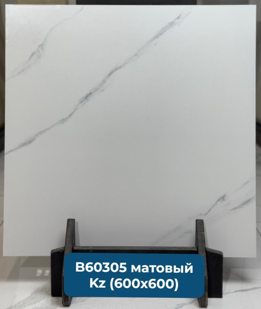 В60305 Керамогранит 600*600 матовый (0,36*5=1,8*30)  Казахстан