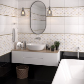 Керамическая плитка для ванной комнаты Фелиса Шахтинская плитка