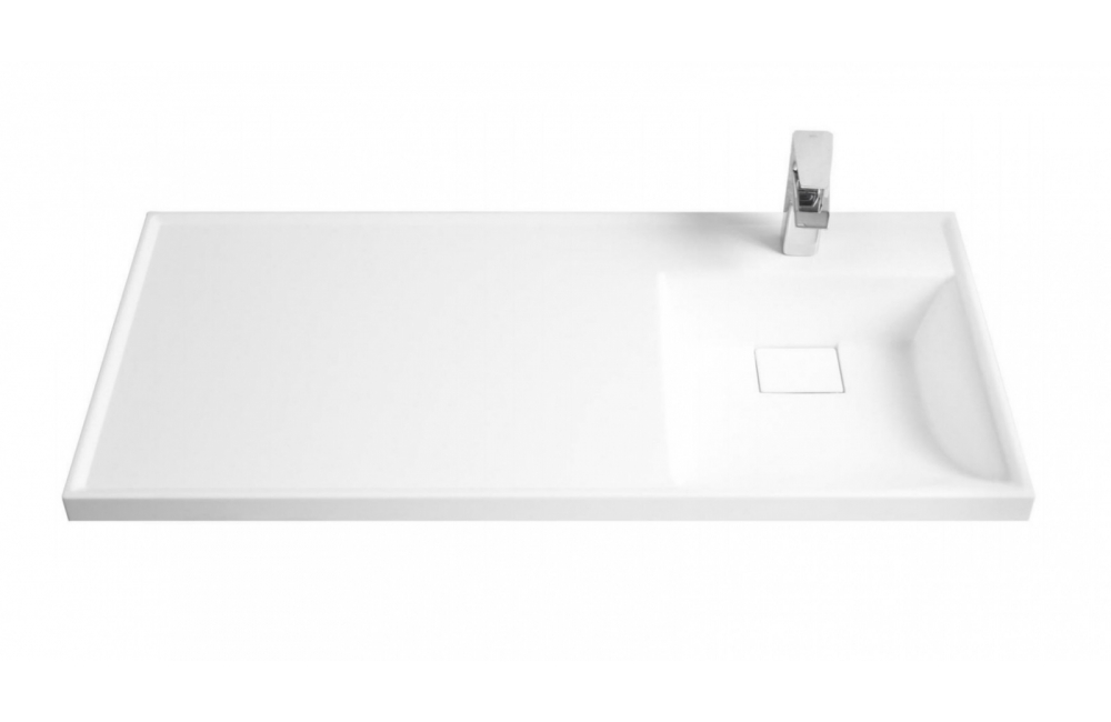 Лондри 105 Раковина белая правая