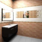 Керамическая плитка для ванной комнаты Французкий переулок Vinchi