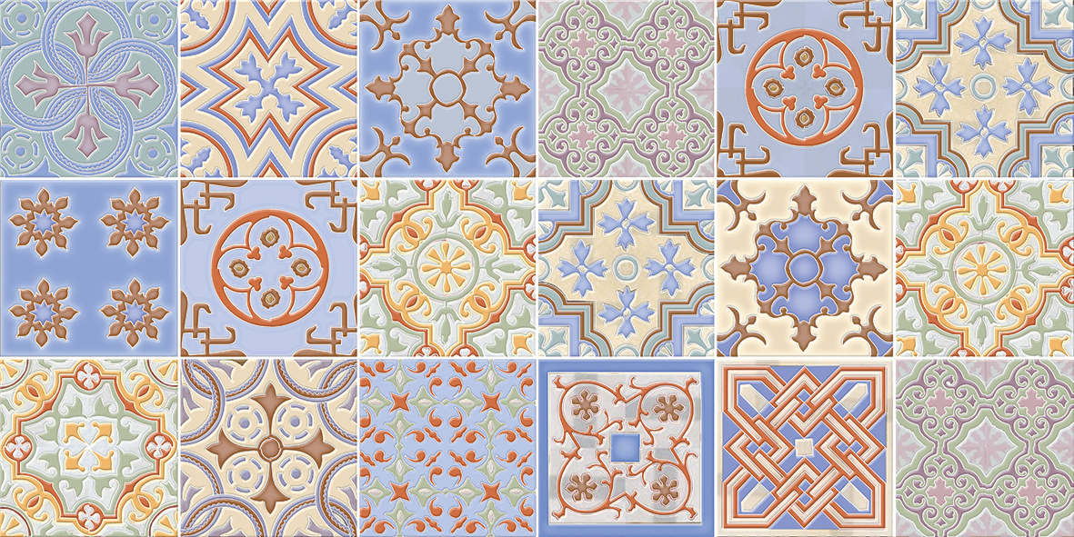 Валенсия ПО 250*500 синяя сортовая (0,125*10=1,25*54) ВКЗ (Волгоград)