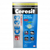 Затирка Ceresit CE 33 01 белая 5кг