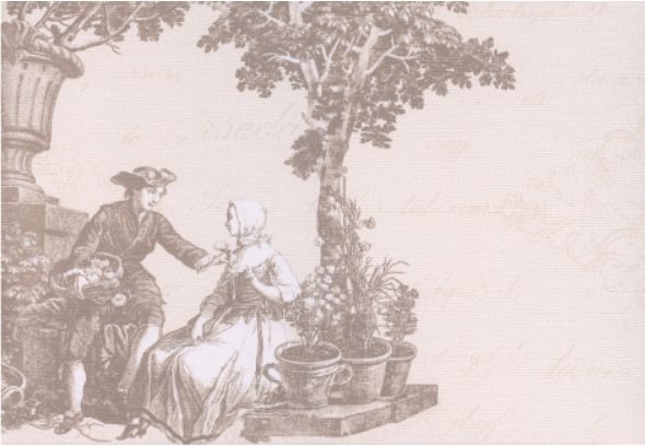 Пастораль 3 Декор-3 275*400 (1*13) Керамин