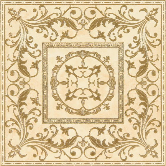 Palladio beige decor 02 450*450  Gracia Ceramica