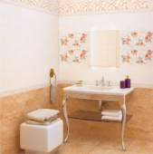 Керамическая плитка для ванной комнаты Романтик Vinchi