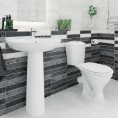 Керамическая плитка для ванной комнаты Морена Керамин