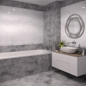 Керамическая плитка для ванной комнаты Милана Шахтинская плитка