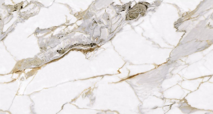 Керамогранит DYM060160GL 1200*600*9 ТЁПЛЫЙ оттенок мрамор бело-беж.с зол.прож. (0,72*2 )Китай