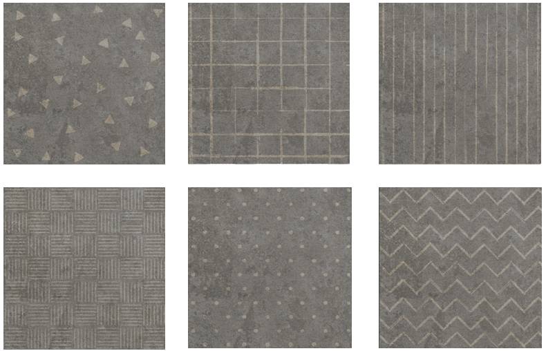 Адажио ПО 200*200 серая орнамент люкс (0,04*26=1,04*96) ВКЗ