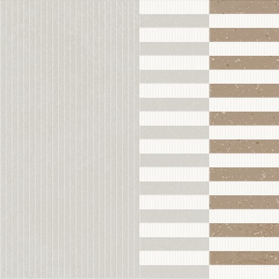 Гуннар керамогранит Декор 300*300*7 геометрия терракот. (0,09*15=1,35*48) Ласселсб