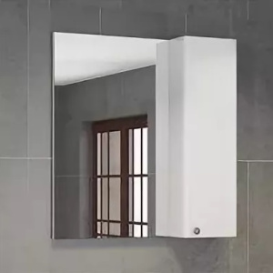 Амстердам 75 Шкаф-зеркало белый