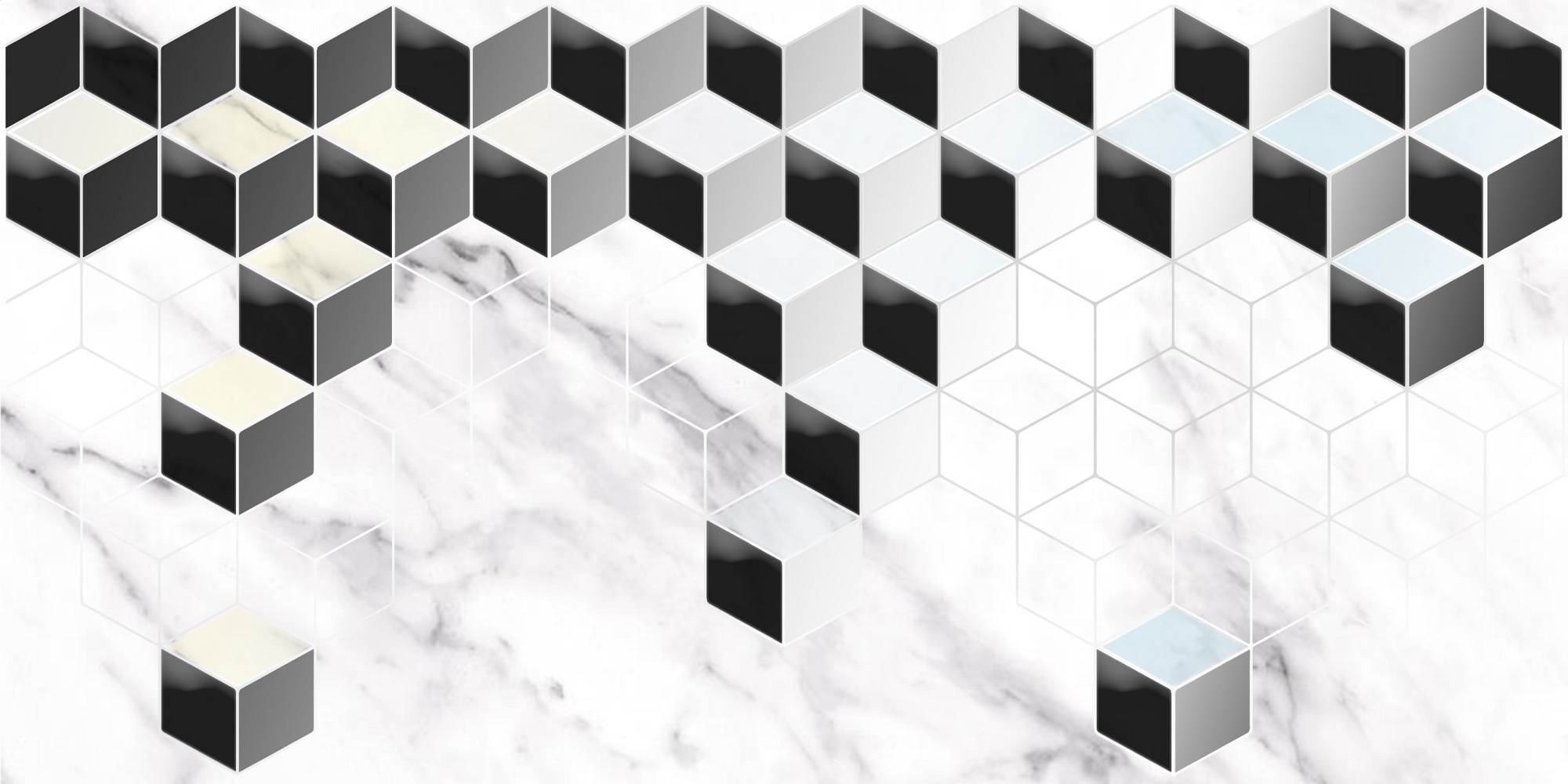 Элеганс Black diamond 1 Декор 300*600 (1*8) VINCHI