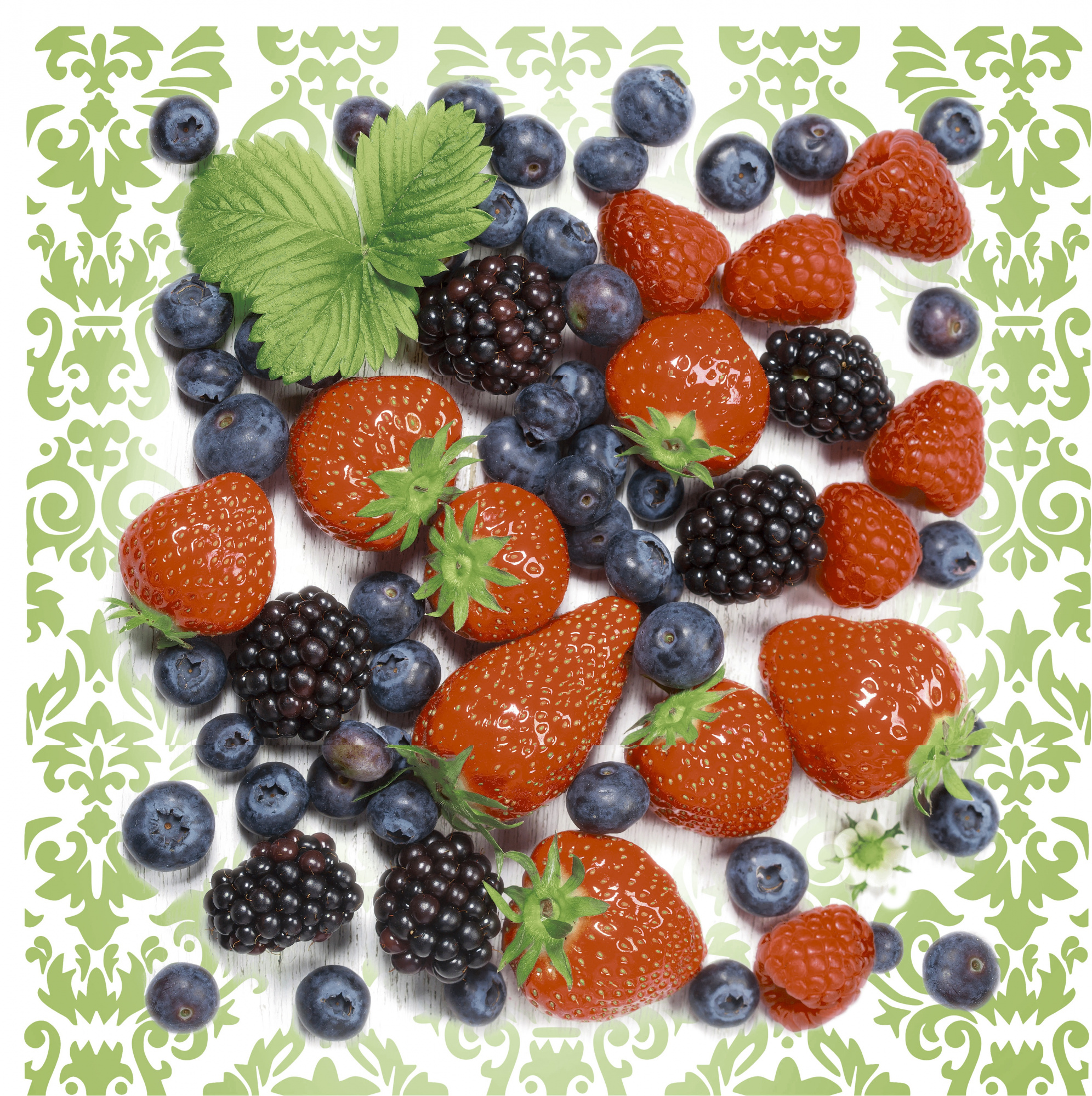 Беррис Декор-панно 300*300 (1 компл = 3 шт) (1*5)