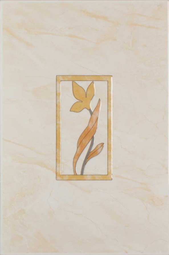 Венера палевая 1 Декор 200*300 (1*18) Шахтинская плитка