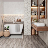 Керамическая плитка для ванной комнаты Гексацемент Lasselsberger Ceramics