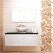 Керамическая плитка для ванной комнаты Каменный цветок Vinchi