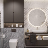 Керамическая плитка для ванной комнаты Флорида Axima