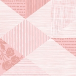 Геометрия 2 (из 2-х пл.) розовое 500x500