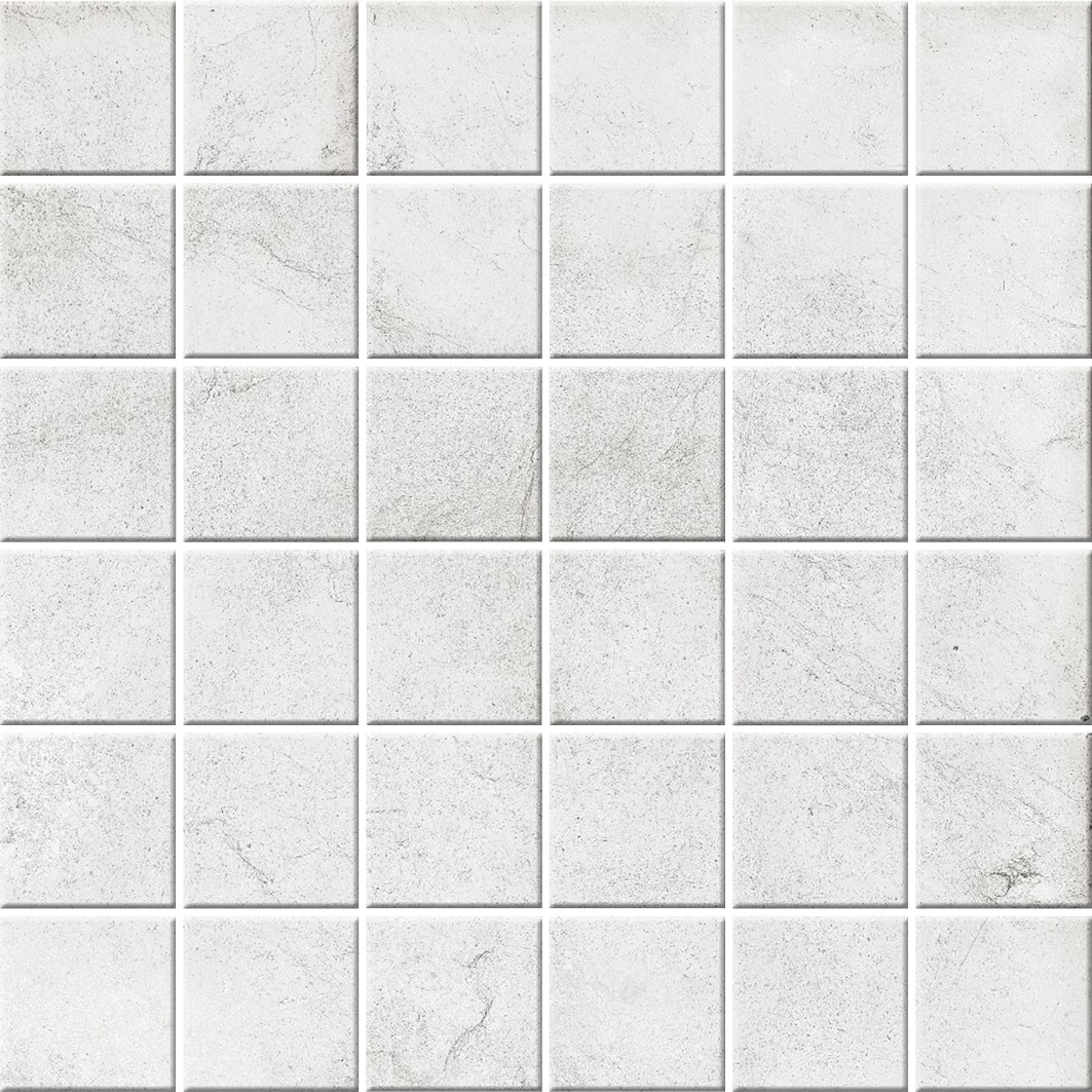 Цемент Стайл 1 Мозаика 300*300 бело-серый (1*10) НКС