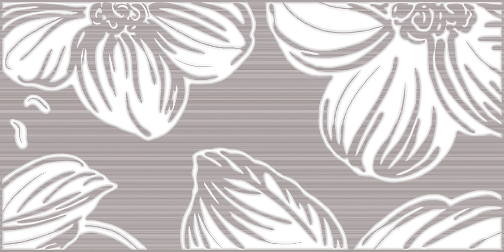 Этюд Декор 250*500 серый микс в коробке (1*6) VINCHI