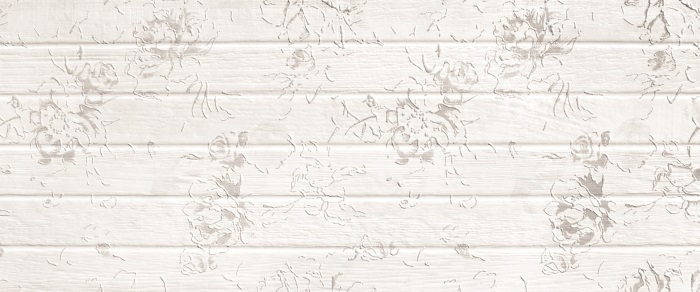 Керамическая плитка комнаты Bianca white decor 01 250x600 