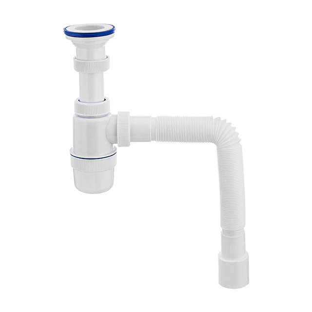 Элит Сифон универс.д/мойки и раковины 1 1/2х40мм, пласт.решет VIRPLAST