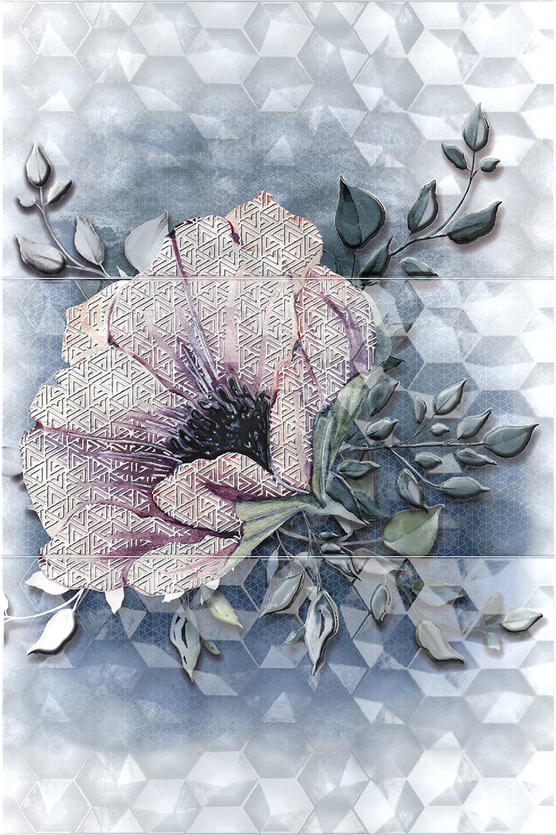 Ницца Декор-панно 500*750 (1 компл=3 шт) сортовой ВКЗ (Волгоград)