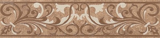 Soul dark brown border 01 Бордюр 107*450 (1*14) Gracia Ceramica