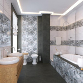 Керамическая плитка для ванной комнаты Lauretta Gracia ceramica