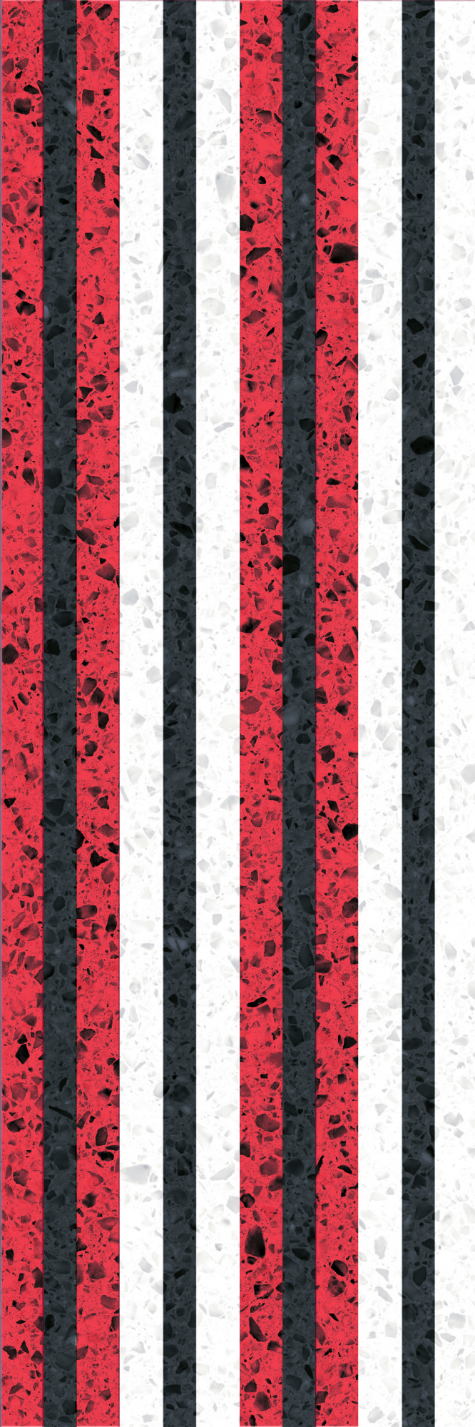 Molle red decor 02 300*900 1 сорт (1*5)  Gracia Ceramica