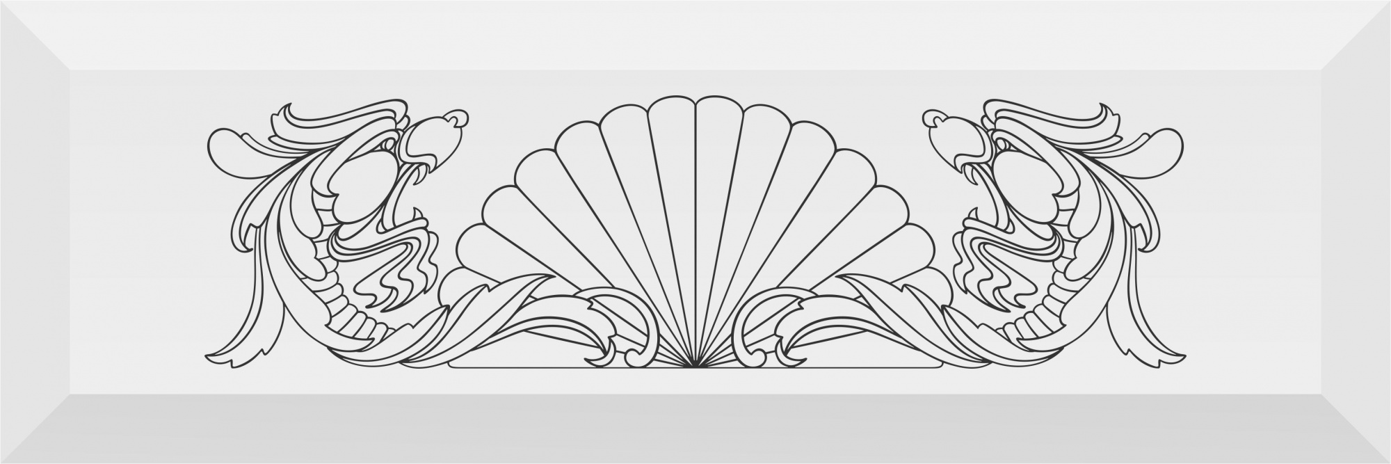 Анжело 1 Декор 100*300 (1*20)