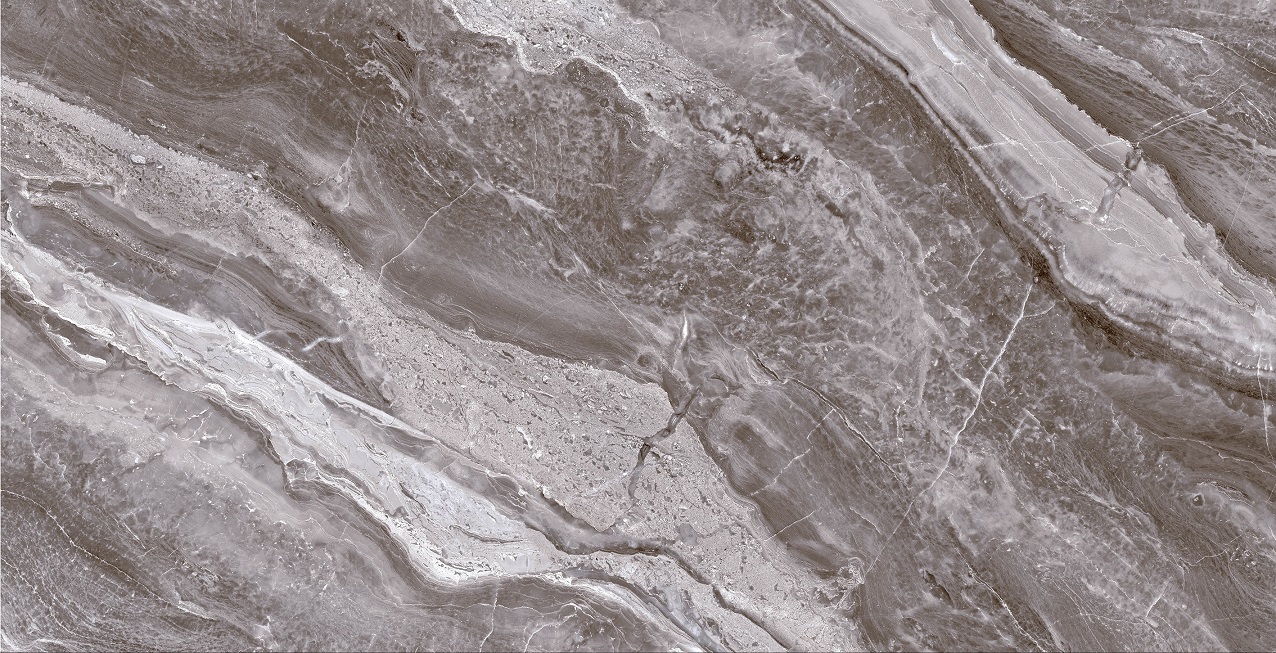 Керамогранит 1200*600 полир.мрамор серый с платин.прож.(0,72*2 )Китай
